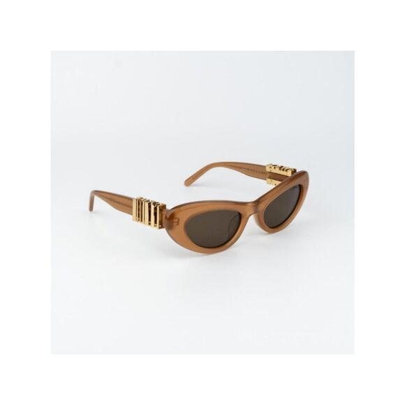 Loewe SLIM Women Sunglasses Brown Cat Eye LW40156U 50E NEW AUTHENTIC